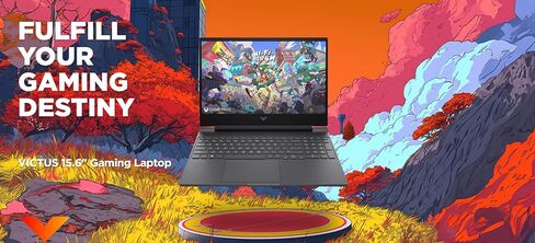 كمبيوتر محمول HP Victus للألعاب، شاشة 15.6 بوصة FHD IPS 144 هرتز، AMD Ryzen 5-8645HS، NVIDIA GeForce RTX 4050، Wi-Fi 6، لوحة مفاتيح بإضاءة خلفية، Win11 Home، مع لوحة ماوس (ذاكرة الوصول العشوائي 32 جيجابايت | 2 تيرابايت PCIe SSD) in Saudi Arabia