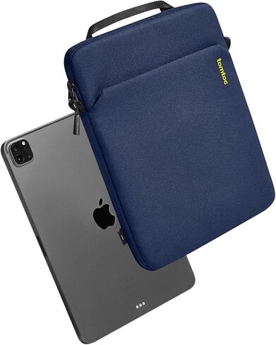 Tomtoc Light-B19 حقيبة كتف iPad Pro M4 2024 رفيعة مقاس 13 بوصة مع تخزين الملحقات، قماش صديق للبيئة، مصممة لجهاز iPad Pro مع لوحة مفاتيح سحرية ولوحة مفاتيح ذكية in Kuwait