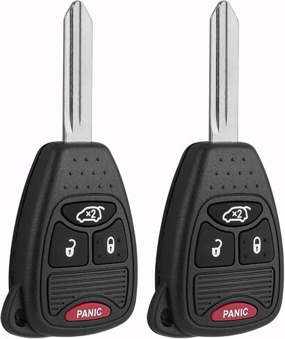 استبدال عن بعد للدخول بدون مفتاح يناسب شاحن كرايسلر 300C 05-07 06-07 جراند شيروكي 05-07 ليبرتي 08-13 أفينجر 08-14 KOBDT04A، OHT692427AA (عبوتان) in Kuwait