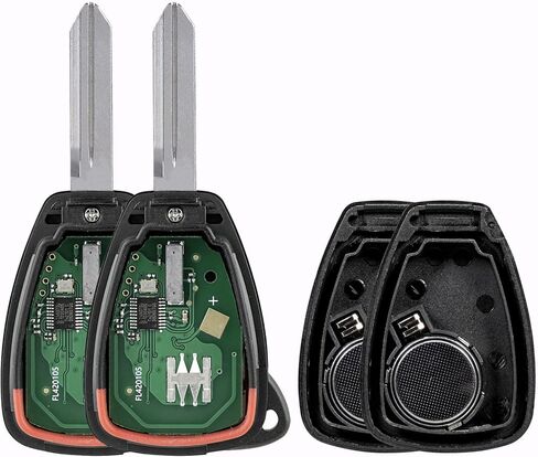 استبدال عن بعد للدخول بدون مفتاح يناسب شاحن كرايسلر 300C 05-07 06-07 جراند شيروكي 05-07 ليبرتي 08-13 أفينجر 08-14 KOBDT04A، OHT692427AA (عبوتان) in Kuwait