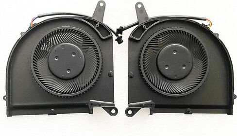 CPU+GPU Cooling Fan Replacement for Gigabyte Aorus 15P 15G 17G KB SB WB XB YB YC KC XC RX5G RX7G AERO 15 OLED SA 17 HDR XA RP75XA RP77XA RP77XD AERO 17 RP77 RP75W PLB07010S12HH DC12V (0.7CM) in Saudi Arabia