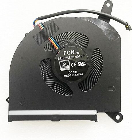 CPU+GPU Cooling Fan Replacement for Gigabyte Aorus 15P 15G 17G KB SB WB XB YB YC KC XC RX5G RX7G AERO 15 OLED SA 17 HDR XA RP75XA RP77XA RP77XD AERO 17 RP77 RP75W PLB07010S12HH DC12V (0.7CM) in Saudi Arabia