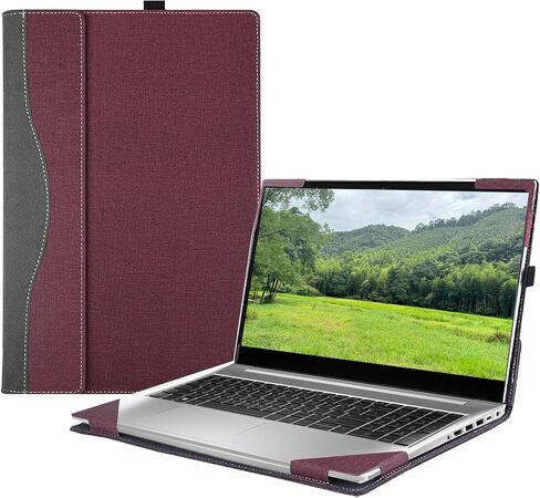 غطاء كمبيوتر محمول لجهاز Hp ProBook 450 G10 G9 G8 2023-2021 / ProBook 455 G10 G9 G8/ 650-G8 / Yoga c740 15.6 بوصة Inspiron 3515 3511 HP Envy X360 15-ed 15-ee 15-ep (15.6 بوصة، رمادي-أسود) ) in Kuwait