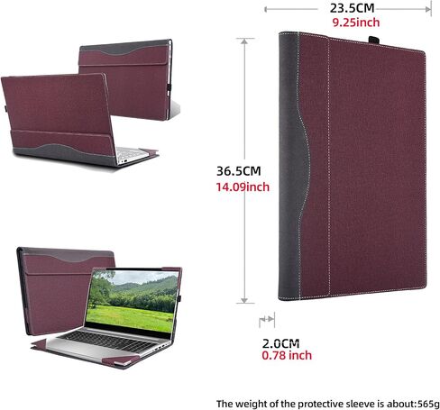 غطاء كمبيوتر محمول لجهاز Hp ProBook 450 G10 G9 G8 2023-2021 / ProBook 455 G10 G9 G8/ 650-G8 / Yoga c740 15.6 بوصة Inspiron 3515 3511 HP Envy X360 15-ed 15-ee 15-ep (15.6 بوصة، رمادي-أسود) ) in Kuwait