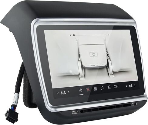 شاشة عرض خلفية 7.2 بوصة لسيارة Tesla Model 3 2017-2023 وModel Y 2019-2024، Android 13 4G+32G، شاشة ترفيه خلفية، تدعم التحكم في تكييف الهواء وتدفئة المقعد Qualcomm Chip 450 in Kuwait