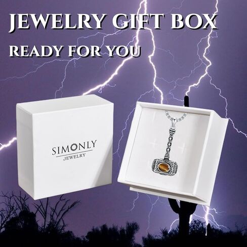 Thors المطرقة قلادة 925 الفضة الاسترليني الفيروز Mjolnir قلادة جرة للرماد الكبار الذكور قلادة فايكنغ مجوهرات الحرق للرجال النساء in Kuwait