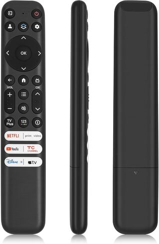 𝐑𝐂𝟖𝟏𝟑 Voice Remote Control for TCL TV Replacement Remote, Compatible with TCL-Google Q6/Q7/QM8/S3/S4 Series - RC813 in Saudi Arabia