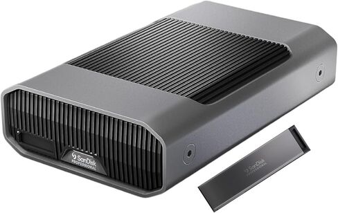 حزمة محرك الأقراص الصلبة الخارجي SanDisk Professional سعة 6 تيرابايت G-Drive Project Thunderbolt 3 مع PRO-Blade SSD Mag 1 تيرابايت (عنصران) in Saudi Arabia