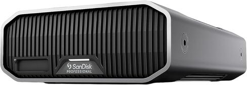 حزمة محرك الأقراص الصلبة الخارجي SanDisk Professional سعة 6 تيرابايت G-Drive Project Thunderbolt 3 مع PRO-Blade SSD Mag 1 تيرابايت (عنصران) in Saudi Arabia