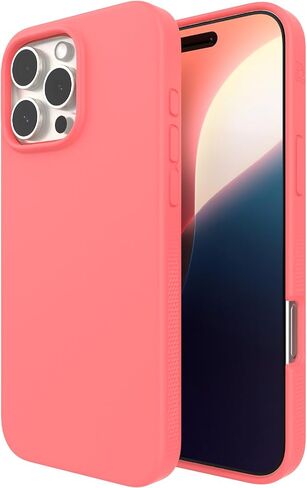 حافظة ZAGG Manhattan Snap لهاتف iPhone 16 Pro Max - متوافقة مع MagSafe، حماية من السقوط بطول 13 قدم، معززة بالجرافين، سيليكون ناعم الملمس، تصميم نحيف وخفيف الوزن، محتوى معاد تدويره بنسبة 96%، أسود in Saudi Arabia