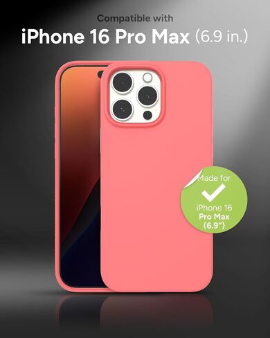 حافظة ZAGG Manhattan Snap لهاتف iPhone 16 Pro Max - متوافقة مع MagSafe، حماية من السقوط بطول 13 قدم، معززة بالجرافين، سيليكون ناعم الملمس، تصميم نحيف وخفيف الوزن، محتوى معاد تدويره بنسبة 96%، أسود in Saudi Arabia