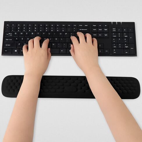 YIMAGUJRX Keyboard Wrist Rest for Desk, Ergonomic Armrest Pad Wrist Rest Pad Elbow Rest Pad,Relieving Elbow Pain,Elbow Pad for Office Home Gaming (Black) in Saudi Arabia