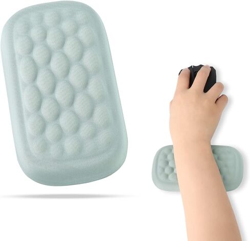 YIMAGUJRX Keyboard Wrist Rest for Desk, Ergonomic Armrest Pad Wrist Rest Pad Elbow Rest Pad,Relieving Elbow Pain,Elbow Pad for Office Home Gaming (Black) in Saudi Arabia