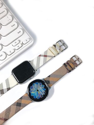 سوار جلدي ناعم فاخر متوافق مع Apple Watch Series Ultra 8 7 6 5 4 3 2 1 SE, 38 ملم 40 ملم 41 ملم 42 ملم 44 ملم 45 ملم 49 ملم جولة واحدة للنساء والرجال in Saudi Arabia