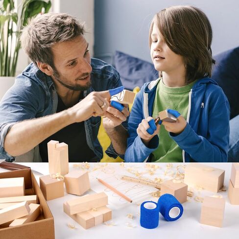 Olerqzer 25 pcs Whittling Wood Blocks Wood Carving Kit with 3 Different Sizes,Balsa Wood Carving Basswood for Wood Carving Set Wood Carving Wood (6 inch) in Saudi Arabia