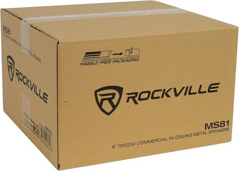 Rockville 2 MC80 Metal 8 "70 فولت خلفية تجارية 70 فولت PA مكبرات صوت السقف in Saudi Arabia