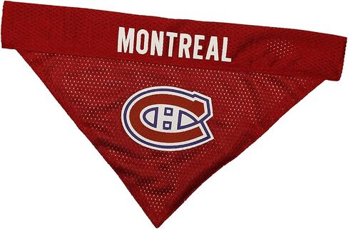 Pets First NHL Toronto Maple Leafs Reversible Bandana Size XX-Large for Dogs & Cats. 2 Sided Sports Bandana, Premium Embroidery Team Logo, Many NHL Teams Available in Kuwait