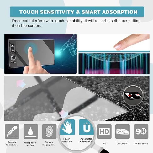 CDEFG for 2026 Honda Passport Screen Protector Matte, 12.3-Inch Tempered Glass [No Glare & Fingerprint] for 2026 Honda Passport (RTL/TrailSport/TrailSport Elite) Accessories Screen Cover 9H Hardness 12.3" in Saudi Arabia