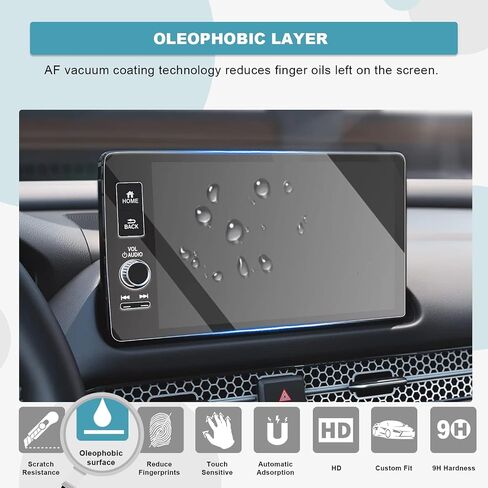 CDEFG for 2026 Honda Passport Screen Protector Matte, 12.3-Inch Tempered Glass [No Glare & Fingerprint] for 2026 Honda Passport (RTL/TrailSport/TrailSport Elite) Accessories Screen Cover 9H Hardness 12.3" in Saudi Arabia