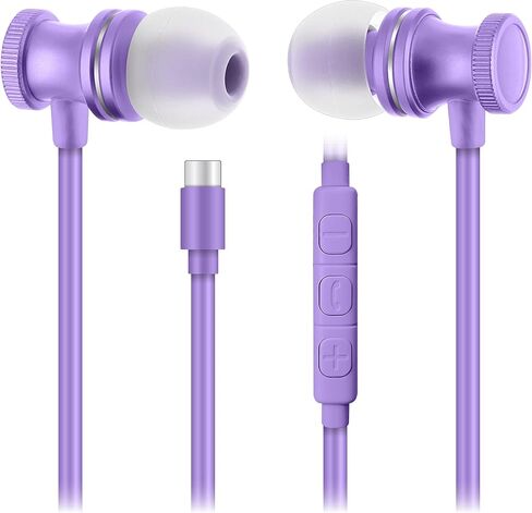 SENTRY OSE400 in-Ear Earbuds with Wired USB-C Connection, Inline Volume Controller & Microphone, Noise Isolation, Black in Saudi Arabia