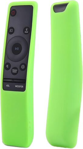 Cover for Samsung BN59-1266A AH59-02767A Soundbar / Q90 Q80 Q70 Q60 TV Remote Cover Silicone Protective Skin, Glow Green in Kuwait