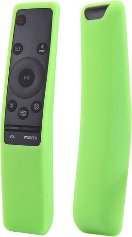 Cover for Samsung BN59-1266A AH59-02767A Soundbar / Q90 Q80 Q70 Q60 TV Remote Cover Silicone Protective Skin, Glow Green in Kuwait