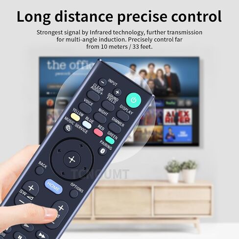 RMT-AH310U Replacement Remote Control Applicable for Sony Soundbar HT-CT800 HT-MT500 HT-ST5000 SA-CT800 SA-MT500 SA-ST5000 HTCT800 HTMT500 HTST5000 SACT800 SAMT500 SAST5000 in Saudi Arabia