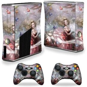 MightySkins Skin Compatible with Xbox 360 S Console - Make A Wish | Protective, Durable, and Unique Vinyl Decal wrap Cover | Easy to Apply, Remove, and Change Styles | Made in The USA