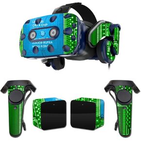 MightySkins Skin Compatible with HTC Vive Pro VR Headset - Circuit Board | Protective, Durable, and Unique Vinyl Decal wrap Cover | Easy to Apply, Remove, and Change Styles | Made in The USA