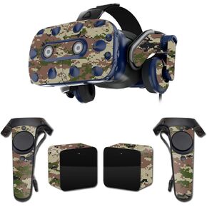 MightySkins Skin Compatible with HTC Vive Pro VR Headset - Urban Camo | Protective, Durable, and Unique Vinyl Decal wrap Cover | Easy to Apply, Remove, and Change Styles | Made in The USA