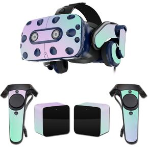 MightySkins Skin Compatible with HTC Vive Pro VR Headset - Cotton Candy | Protective, Durable, and Unique Vinyl Decal wrap Cover | Easy to Apply, Remove, and Change Styles | Made in The USA