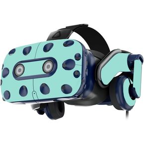 غلاف MightySkins متوافق مع سماعة HTC VIVE Pro VR - لافندر صلب | غطاء ملتف واقٍ ومتين وفريد ​​من نوعه من الفينيل | سهل التطبيق والإزالة وتغيير الأنماط | صنع في الولايات المتحدة الأمريكية