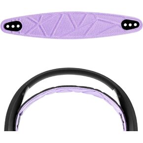 Geekria Flex Fabric Headband Pad Compatible with SteelSeries Arctis Nova Pro, Arctis Nova 7, Arctis Nova 4, Arctis Nova 3, Arctis Nova 1 Headphones Replacement Band, Headset Head Cushion (Purple)