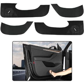 Car Door Anti Kick Pad for Tesla Model 3 Accessories Protector 2017 2018 2019 2020 2021 2022 2023 Collision Stickers Interior