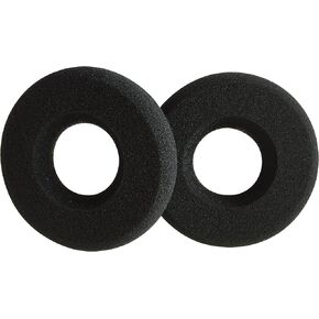 Ear Cushions Foam Doughnut Replacement for Plantronics Supra Plus Encore and HW251N HW261N HW510 HW510V HW520 HW520V Blackwire C215,C225,C310,C320,C3210,C3215,C3220,C3225 (2 Pack)