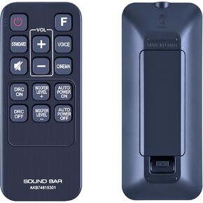 PZL AKB74815301 Replacement Remote Control fit for LG Soundbar S55A3-D LAS454B S45A1-D SH3B SPH3B-W SH3K LAS485B LAS453B SJ4Y SPH4B-W Sound Bar