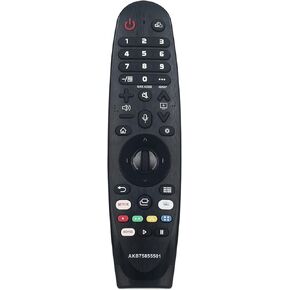 New AKB75855501 MR20GA Replacement Magic Voice Remote Control fit for LG TV 65UM7650PUB 75UM8070PUA 82UM8070AUB 82UM8070PUA 86UM8070AUB 86UM8070PUA 43UM6950DUB 49UM6950DUB 55UM6950DUB 60UM6950DUB