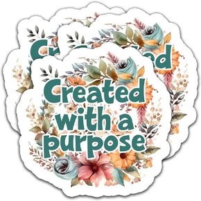 (3PCS) Praise The Lord Sticker Christian Faith Stickers Decals Decor Laptops, Tumblers, Scrapbooks, Water Bottle, Religious Sticker, Waterproof Vinyl Decal 3" x 3"