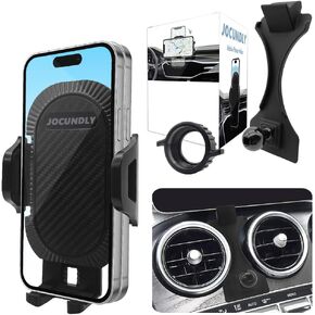 Car Phone Mount for 2019-2021 Mercedes Benz C Class and 2020-2022 GLC Class [Thick Case Friendly] Mobile Phone Holder Cell Navigation Bracket Air Vent Auto Accessories Cradles, All Phones