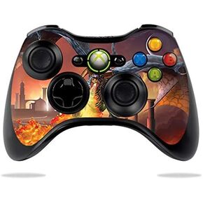 MightySkins Skin Compatible with Microsoft Xbox 360 Controller - Line of Fire | Protective, Durable, and Unique Vinyl Decal wrap Cover | Easy to Apply, Remove, and Change Styles | Made in The USA