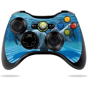 MightySkins Skin Compatible with Microsoft Xbox 360 Controller - Who Invited Him | Protective, Durable, and Unique Vinyl Decal wrap cover | Easy to Apply, Remove, and Change Styles | Made in The USA