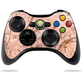 MightySkins Skin Compatible with Microsoft Xbox 360 Controller - Blush Marble | Protective, Durable, and Unique Vinyl Decal wrap Cover | Easy to Apply, Remove, and Change Styles | Made in The USA