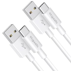 etguuds Car Carplay Cable 1ft for iPhone 16 15 Pro Max/Pro/Plus, 2 Pack USB to USB C Cable for Apple Car Play iPhone 15 16 Cable, for iPad USB C Cord - USB A to USB C Car Charger Cable