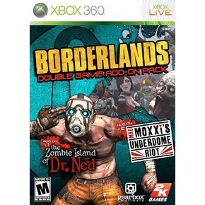 Borderlands Double Game Add-On Pack: The Zombie Island of Dr. Ned / Mad Moxxi's Underdome Riot (Renewed)