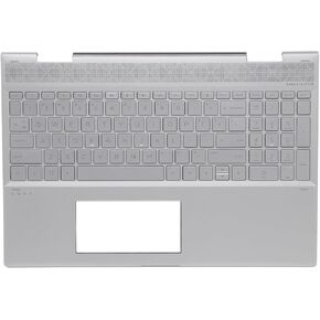New Replacement Palmrest for HP Envy X360 15-CN 15M-CN0011DX Upper Case with Backlit US Keyboard 609939-001 L20746-001 L32767-001