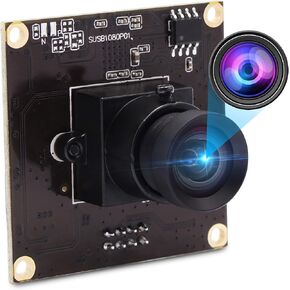 High Speed USB3.0 USB Camera 2MP USB Camera Module with IMX291 Image Sensor, 1920 * 1080@50fps Webcam with 100 Degree No Distortion Lens for Android Windows Linux,Plug&Play Webcam