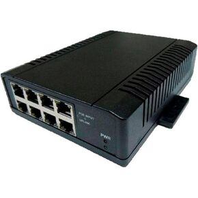 Tycon Power TP-SW8-D 802.3af/at 8 Port High Power POE 10/100BASET switch