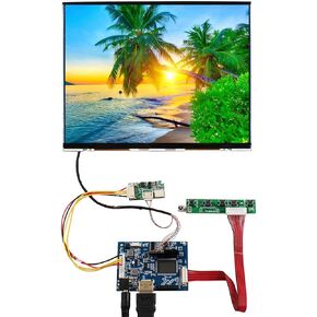 VSDISPLAY 10.4 Inch 1024x768 LCD Screen LTD104EDZS Aspect Ratio 4:3 Display Screen with HD-MI Driver Board VS-TY2660H-V661