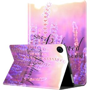 Case for iPad 10.2-inch (2021/2020/2019)/ iPad Air 10.5 "2019 / iPad Pro 10.5" Multi-Angle Bracket with Automatic Sleep/Wake Protection Case - Bible Verse Phil 4-13