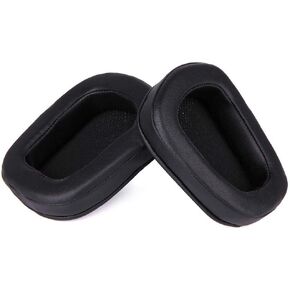Premium replacement ear pads compatible with Logitech G633 and G933 Artemis Spectrum Gaming Headphones. Protein Leather | Soft High-Density Foam | Easy Installation